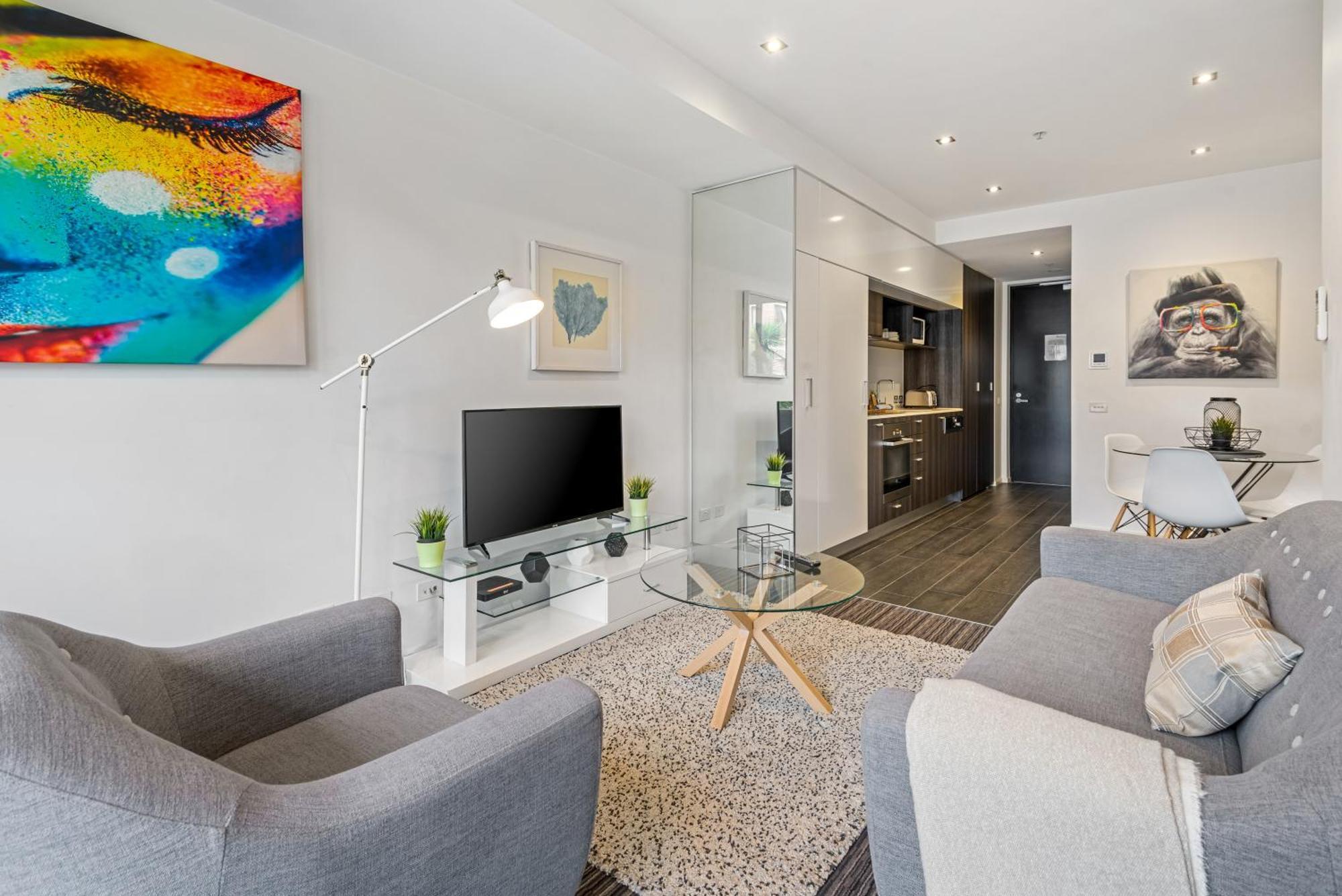 Complete Host Halo Apartments Μελβούρνη Δωμάτιο φωτογραφία